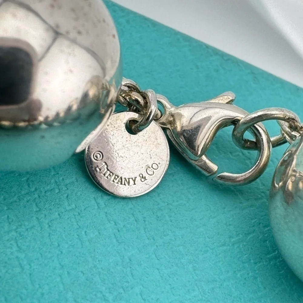 Tiffany & Co. 14mm HardWear Ball Bracelet Sterling Silver Retired - Picture 5 of 6